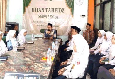 SMP Negeri 3 Krian Gelar Ujian Tahfidz Al-Qur’an